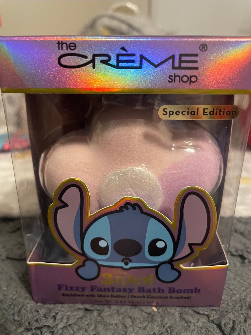 The Crème Shop Stitch Pink Fizzy Fantasy Bath Bomb - Special Edition